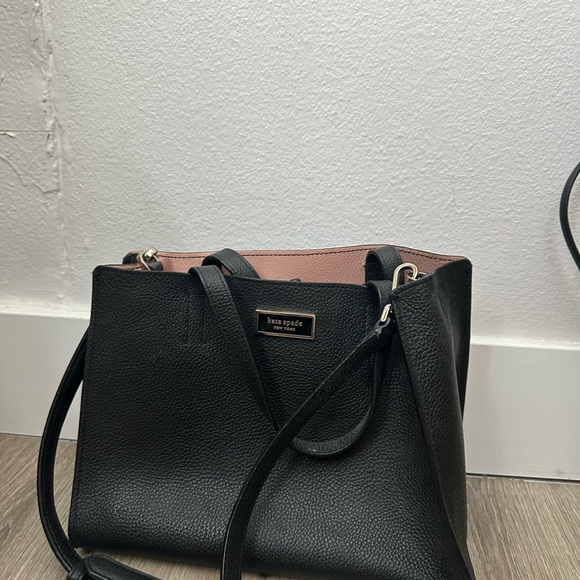 kate spade Handbags - Kate Spade Black and Pink Tote Bag